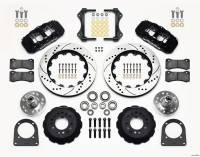 Wilwood AERO6 Front Hub Kit 14.00in Drilled TCI-IFS 71-78 (Pinto Based) - 140-13226-D