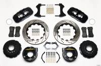 Wilwood AERO4 Rear P-Brake Kit 14.00in Drilled Mopar/Dana 2.36in Off w/Snap Ring Bearing - 140-10951-D