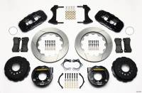 Wilwood AERO4 Rear P-Brake Kit 14.00in Mopar/Dana 2.36in Off w/Snap Ring Bearing - 140-10951