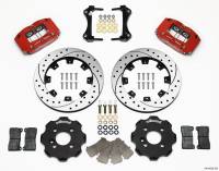 Wilwood Dynapro Radial Front Kit 12.19in Drilled Red Mini Cooper - 140-8528-DR