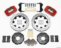 Wilwood Dynapro Radial Front Kit 12.19in Drilled Red 99-03 Jetta IV & Golf IV - 140-8276-DR