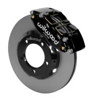 Wilwood Dynapro Radial Front Kit 11in Rotors Black 61-67 Jaguar XKE w/ Lines - 140-15395