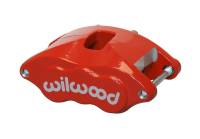 Wilwood Caliper-D52-Red 1.25/1.25in Pistons 1.04in Disc - 120-10939-RD