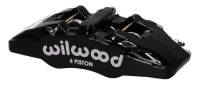 Wilwood Caliper-Forged Dynapro 6 5.25in Mount-L/H 1.62/1.38in/1.38in Pistons .81in Disc - 120-13429-BK