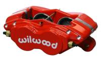Wilwood Caliper-Forged Dynalite-M-Red 1.75in Pistons .81in Disc | 120-13744-RD