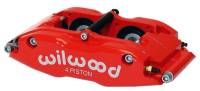 Wilwood Caliper-BNSL4R-Red 1.75in Pistons 1.25in Disc | 120-8071-LRD