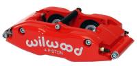 Wilwood Caliper-BNSL4R-Red 1.75in Pistons 1.10in Disc | 120-8070-RRD