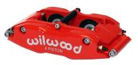 Wilwood Caliper-BNSL4R-Red 1.75in Pistons 1.10in Disc | 120-8070-LRD