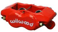 Wilwood Caliper-Forged Dynalite- Red 1.75in Pistons 1.00in Disc - 120-13845-RD
