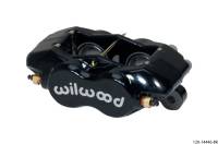 Wilwood Caliper-Forged Dynalite w/Dust Seal-Black 1.38in Pistons .81in Disc - 120-14446-BK