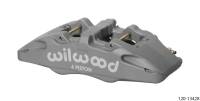 Wilwood Caliper-Forged Dynapro 6 5.25in Mount-Anodized-R/H 1.62/1.38in/1.38in Pistons .81in Disc - 120-13428