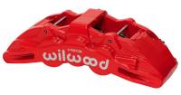 Wilwood Caliper Red SX6R 4.04in Piston 1.25in Disc | 120-14863-RD