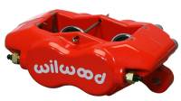 Wilwood Caliper-Forged Dynalite-Red 1.75in Pistons .81in Disc - 120-13844-RD