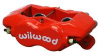 Wilwood Caliper-Forged Dynalite-Red 1.12in Pistons .81in Disc - 120-14932-RD