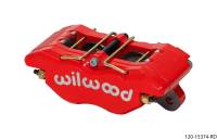 Wilwood Caliper - Off-Road Dynapro Narrow 5.25in Mount - 1.75/1.75in Pistons .38in Disc - Red - 120-15374-RD