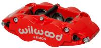 Wilwood Caliper-Forged Narrow Superlite 6R-L/H 1.75/1.25in/1.25in Pistons 1.25in Rotor - Red - 120-14551-RD