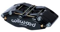Wilwood Caliper- DPR-DS - Black 1.62in Piston 0.810in Rotor - Dust Seal | 120-14706-BK