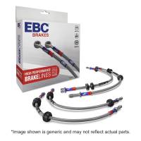 EBC Brakes EBC Stainless Braided Brake Lines BLA7546-6L