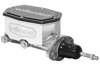 Wilwood Corvette C2 Compact Tandem Master Cylinder - 7/8in Bore - Burnished - 260-16520-P