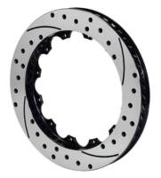 Wilwood Rotor-SRP48 SPC-37-RH-BLK-Drill 12.88 x 1.00 - 12 on 8.75in - 160-13358-BK