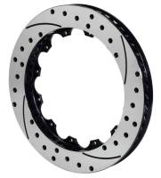 Wilwood Rotor-GT60 SPC-37-LH-Drill-Blk 16.00 x 1.38 - 12 on 10.75in - 160-8956-BK