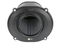 aFe Quantum Pro DRY S Air Filter Flat Top - 5in Flange x 9in Height - 21-90098