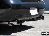 HKS 09-13 G37 Sedan Hi-Power Rear Muffler (SUS304 NO COATING) - 32003-BN001