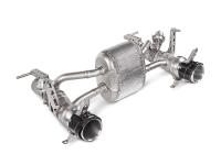 Akrapovic 16-17 Ferrari 488 GTB/488 Spyder Slip-On Line (Titanium) w/ Carbon Tips - MTP-FE488H