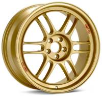 Enkei RPF1 18x8 5x100 45mm Offset 56mm Bore Gold Wheel 02-10 WRX & 04 STI - 3798808045GG