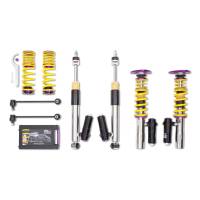 KW - KW Adjustable Coilovers, Aluminum Top Mounts, Independent Compression and Rebound - 3528080N