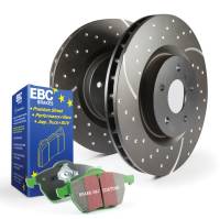 EBC Brakes S10 Kits Greenstuff 2000 and GD Rotors S10KF1498