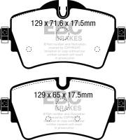 EBC Brakes S10 Kits Greenstuff 2000 and GD Rotors S10KF1703