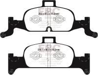 EBC Brakes S10 Kits Greenstuff 2000 and GD Rotors S10KF1707
