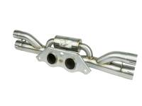 aFe Power MACHForce XP 304 Stainless Secondary Muffler Delete Pipe 14-19 Porsche 911 GT3 3.8L/4.0L - 49C36434