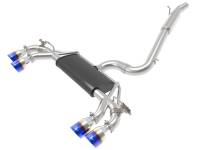 aFe POWER MACH Force-Xp 15-19 Volkswagen Golf R L4-2.0L(T) 304 SS Cat-Back Exhaust System Blue Tips - 49-36430-L