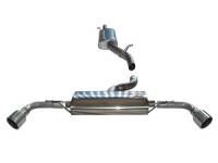 Milltek Catback system, Dual GT-100 (Resonated-Quieter) for TT 3.2L Quattro SSXAU236