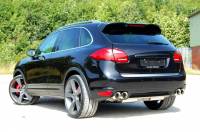 Milltek Resonated Cat Back Exhaust, OEM look for Porsche Cayenne 958 Turbo 4.8 V8 SSXPO109
