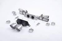 Milltek Cat-Back Exhaust, Titanium GT-100 Trims for 2013+ Porsche 911 GT3 SSXPO128