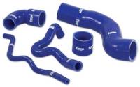 Forge - Forge 5 Piece Silicone Hose Kit for VAG 1.8T 180 HP Engines, w/ Hose Clamp Kit Black
