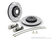 12.3" BIG BRAKE CONVERSION KIT Slotted Rotors - 99.10.89S