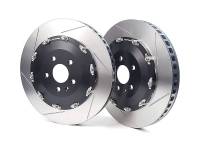 NEUSPEED 2pc Front Floating Rotor for AUDI RS3 (8V) Rotors & Caliper Brackets Upgrade Kit - Eurotek Tuning.