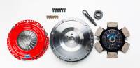 South Bend / DXD Racing Clutch 05-08 Audi A4/A4 Quattro B6/B7 2.0T Stg 2 Drag Clutch Kit (w/ FW) - K70350F-HD-DXD-B