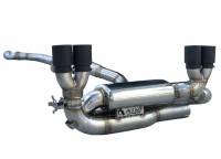 Active Autowerke - Active Autowerke F87 M2 COMPETITION SIGNATURE EXHAUST SYSTEM INCLUDES ACTIVE F-BRACE Black Tips 11-051B