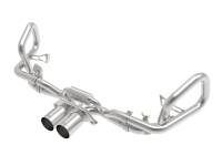 aFe 14-16 Porsche 911 GT3 991.1 H6 3.8L MACH Force-Xp 304 SS Cat-Back Exhaust System w/ Brushed Tips - 49-36450-H