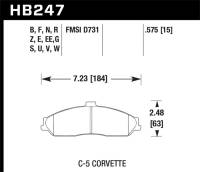 Hawk Performance ER-1 Disc Brake Pad | HB247D.575