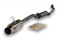 HKS 02-03 Acura RSX Base (non S) Hi Power Exhaust w/ Silencer (SUS304 NO COATING) - 32003-BH002