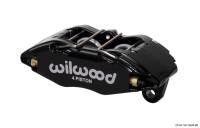 Wilwood Caliper-Dynapro Honda/Acura - Black Powder 1.62in Pistons .83in Disc - 120-12949-BK