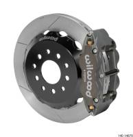 Wilwood Narrow Superlite 4R Rear Kit 12.88in Slotted Rotor Anodized 88-96 Chevy Corvette C4 - 140-14879