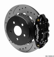 Wilwood Superlite 4R Rear Brake Kit 14.00 Black 2018-Up Jeep JL SRP w/Lines - 140-15930-D