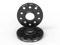 aFe - aFe 610-611002-B aFe CONTROL Billet Aluminum Wheel Spacers 5x100/112 CB57.1 15mm - Volkswagen/Audi